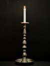 Ljusstake LOUISE i metall antikguld H:42,5cm