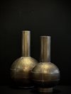 Vas HUDSON i metall antik guldfinish H:48,5cm