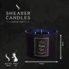 Doftljus Amber Noir i glasburk, tre vekar H:8cm Ø:11cm 40H