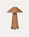 Singapore bordslampa rotting