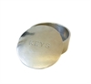 Förvaringsburk Keys Silver Ø:13cm