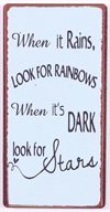 MAGNET – When it rains, look for rainbows...