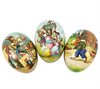 Påskägg 15cm papper – Holiday Time, Tre olika motiv Pris/st