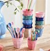 KOPPAR SET MED 6 ST MELAMINE A New York Minute Colors