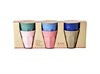 KOPPAR SET MED 6 ST MELAMINE A New York Minute Colors