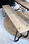 Sittbänk i återvunnet trä Grimaud